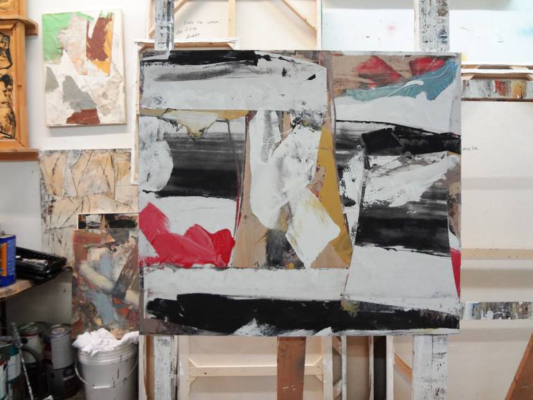 Original Abstract Expressionism Abstract Painting by Matthew Dibble