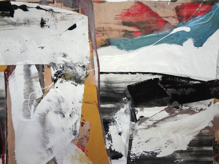 Original Abstract Expressionism Abstract Painting by Matthew Dibble