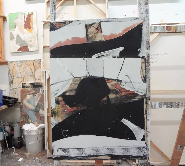 Original Abstract Expressionism Abstract Painting by Matthew Dibble