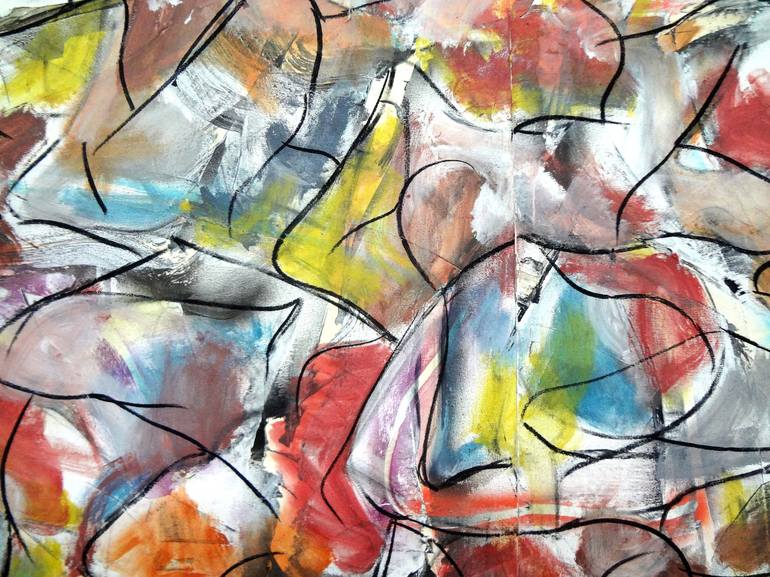 Original Abstract Painting by Matthew Dibble