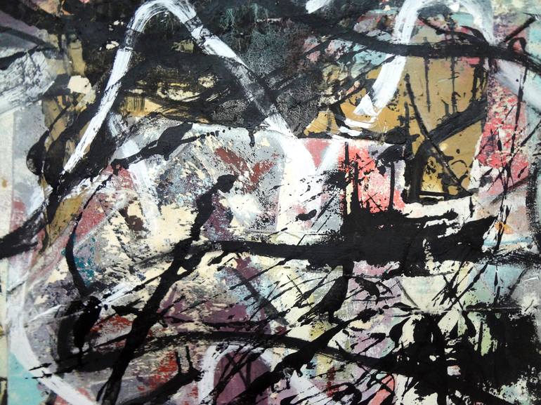 Original Abstract Painting by Matthew Dibble