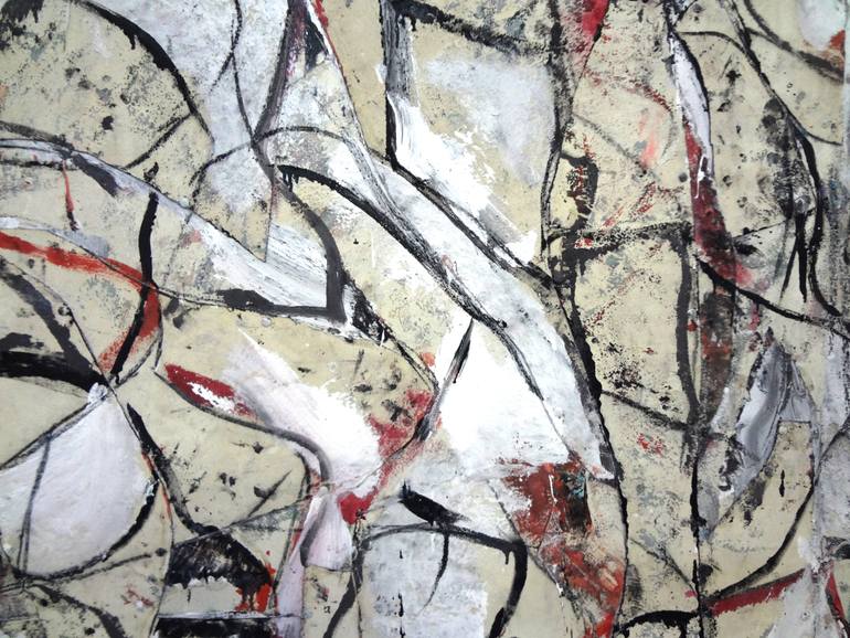 Original Abstract Expressionism Abstract Painting by Matthew Dibble