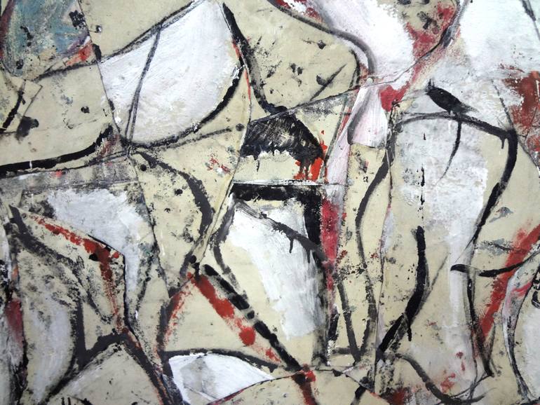 Original Abstract Expressionism Abstract Painting by Matthew Dibble