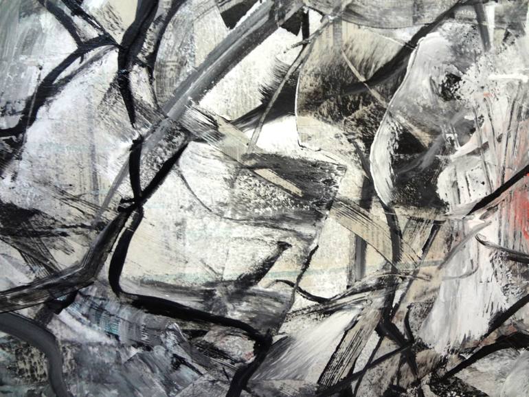 Original Abstract Expressionism Abstract Painting by Matthew Dibble