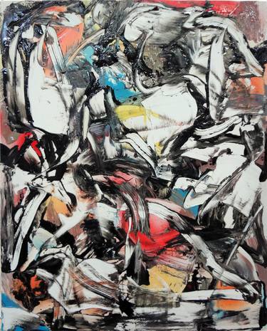 Original Abstract Expressionism Abstract Paintings by Matthew Dibble