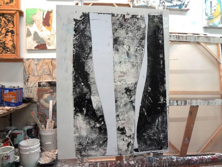 Original Abstract Expressionism Abstract Painting by Matthew Dibble