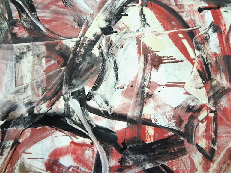 Original Abstract Expressionism Abstract Painting by Matthew Dibble