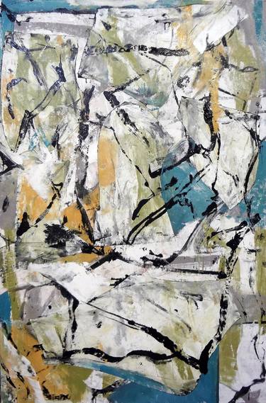 Original Abstract Expressionism Abstract Paintings by Matthew Dibble