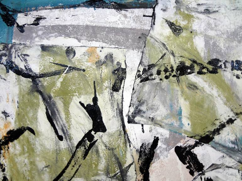 Original Abstract Expressionism Abstract Painting by Matthew Dibble