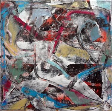 Original Abstract Expressionism Abstract Paintings by Matthew Dibble