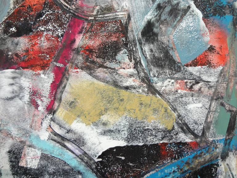 Original Abstract Expressionism Abstract Painting by Matthew Dibble