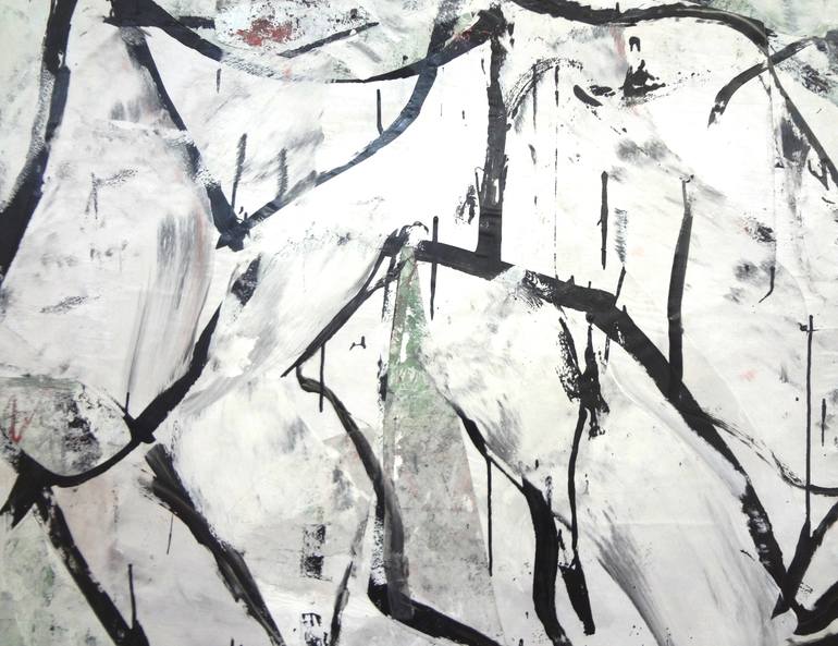 Original Abstract Expressionism Abstract Painting by Matthew Dibble