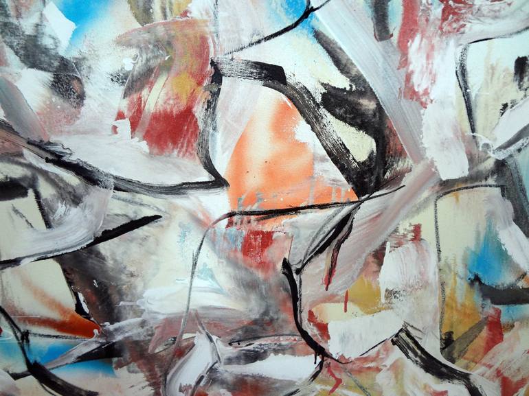 Original Abstract Painting by Matthew Dibble