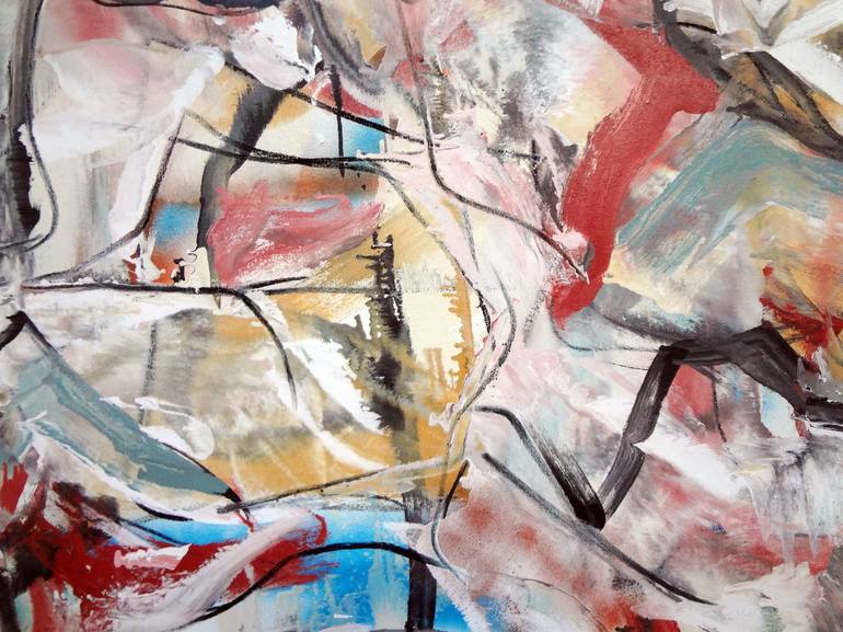 Original Abstract Expressionism Abstract Painting by Matthew Dibble