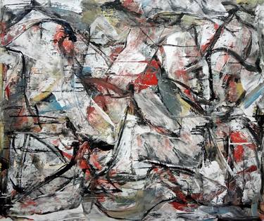 Original Abstract Expressionism Abstract Paintings by Matthew Dibble