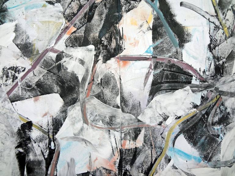 Original Abstract Expressionism Abstract Painting by Matthew Dibble
