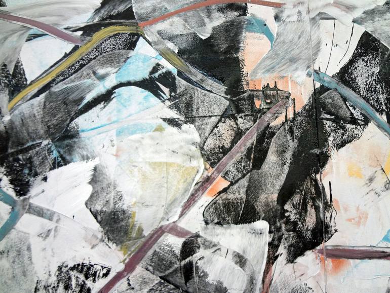 Original Abstract Expressionism Abstract Painting by Matthew Dibble