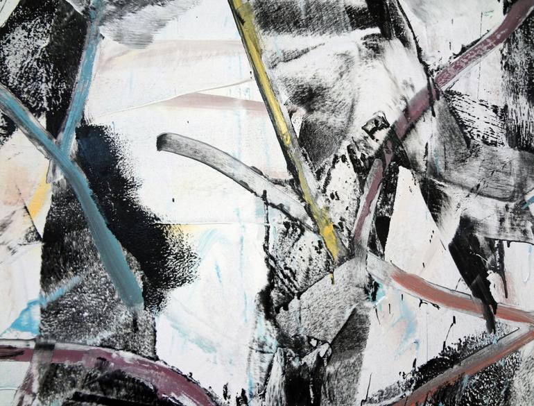 Original Abstract Expressionism Abstract Painting by Matthew Dibble