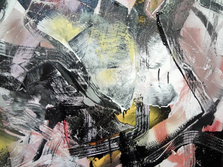 Original Abstract Expressionism Abstract Painting by Matthew Dibble