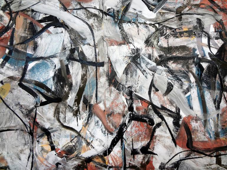 Original Abstract Expressionism Abstract Painting by Matthew Dibble
