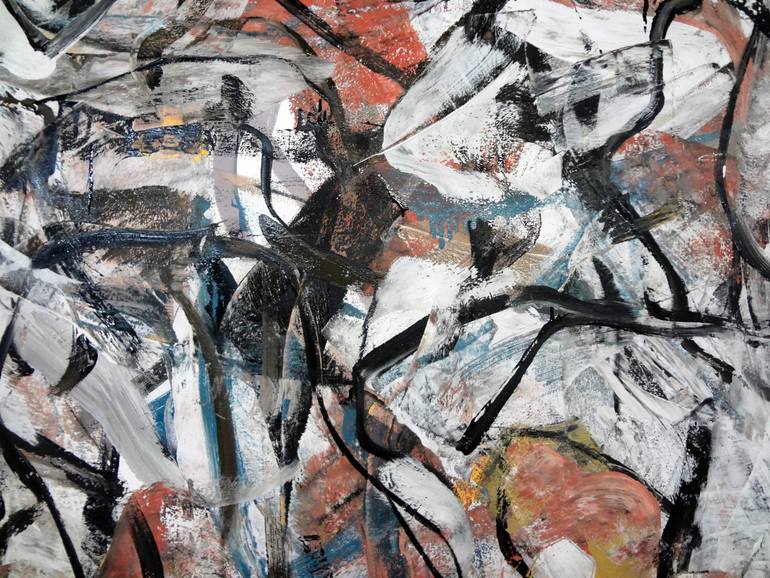 Original Abstract Expressionism Abstract Painting by Matthew Dibble