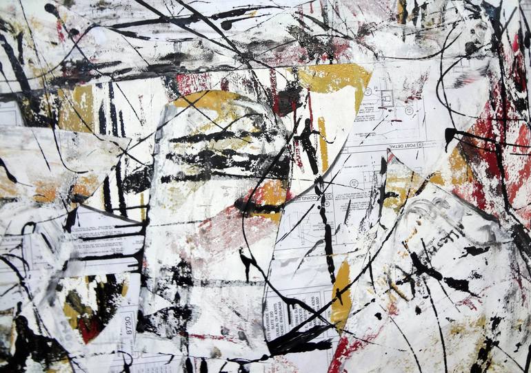 Original Abstract Expressionism Abstract Painting by Matthew Dibble