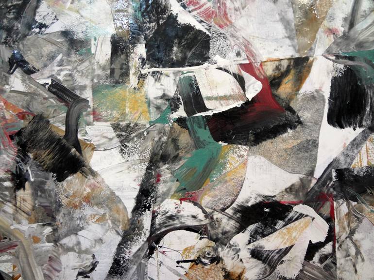 Original Abstract Expressionism Abstract Painting by Matthew Dibble