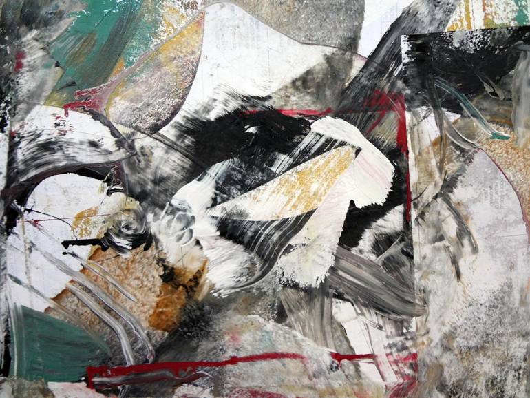 Original Abstract Expressionism Abstract Painting by Matthew Dibble