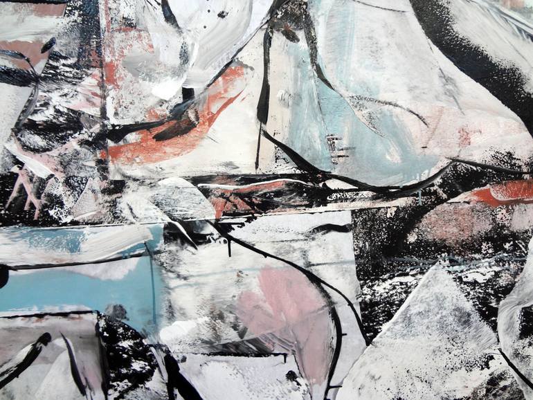Original Abstract Expressionism Abstract Painting by Matthew Dibble