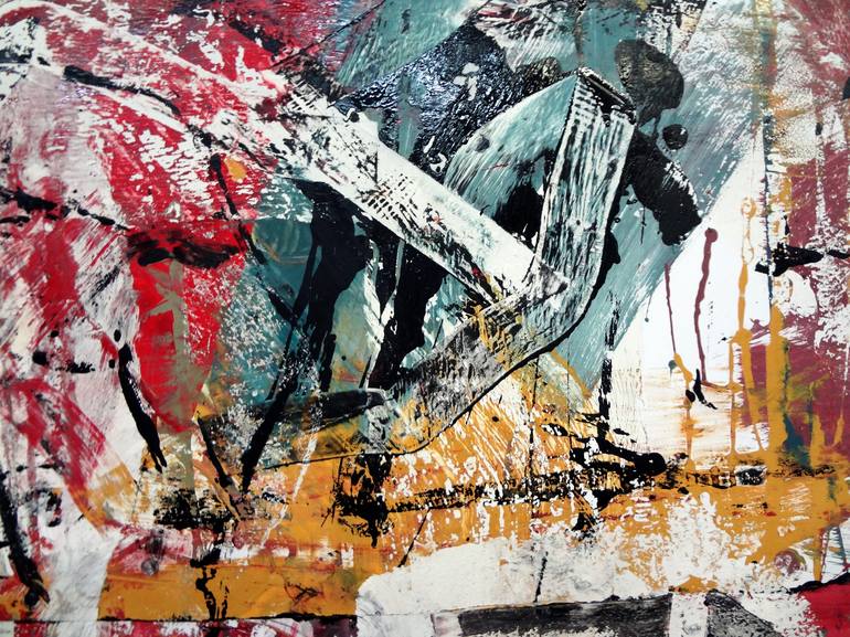 Original Abstract Expressionism Abstract Painting by Matthew Dibble