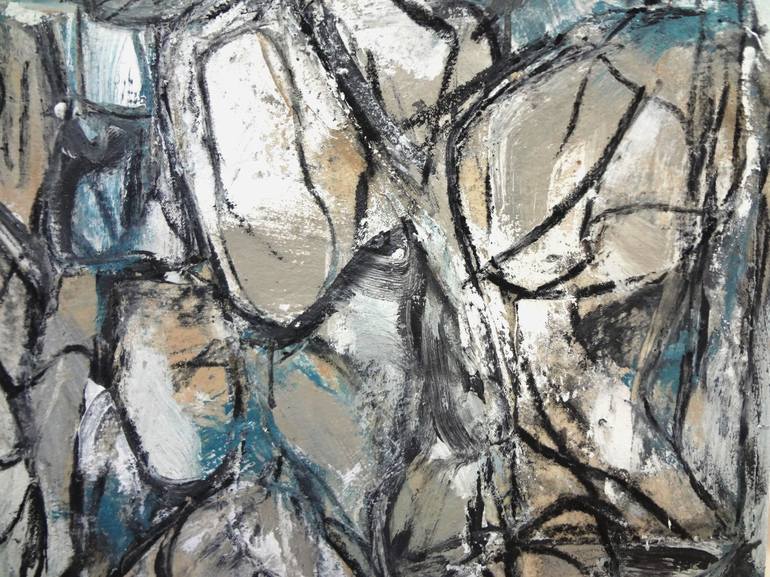 Original Abstract Expressionism Abstract Painting by Matthew Dibble