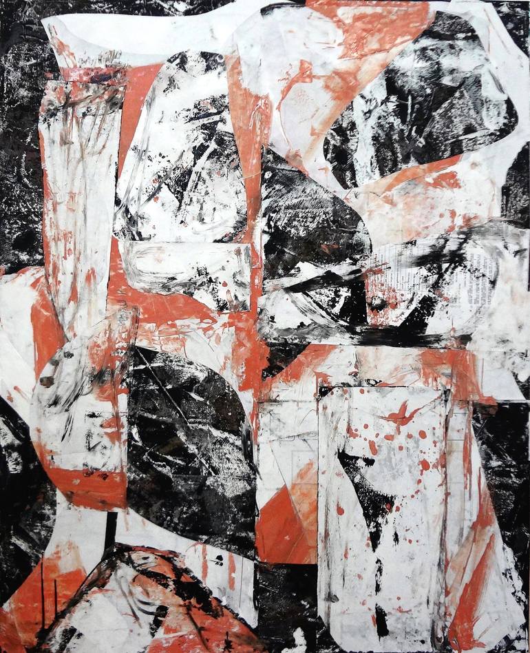 Original Abstract Expressionism Abstract Paintings by Matthew Dibble