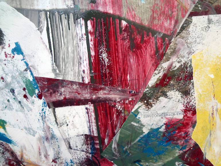 Original Abstract Expressionism Abstract Painting by Matthew Dibble