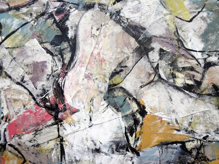 Original Abstract Expressionism Abstract Painting by Matthew Dibble