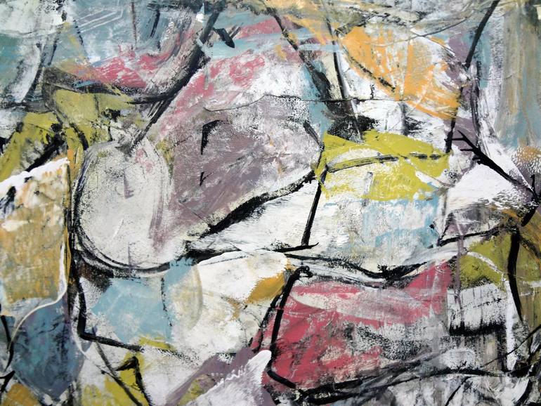 Original Abstract Expressionism Abstract Painting by Matthew Dibble