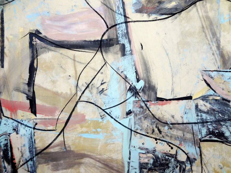 Original Abstract Expressionism Abstract Painting by Matthew Dibble