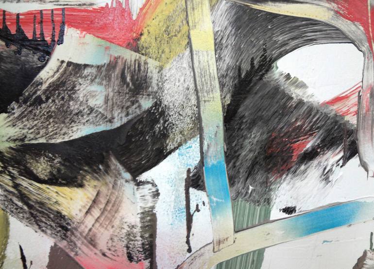 Original Abstract Expressionism Abstract Painting by Matthew Dibble