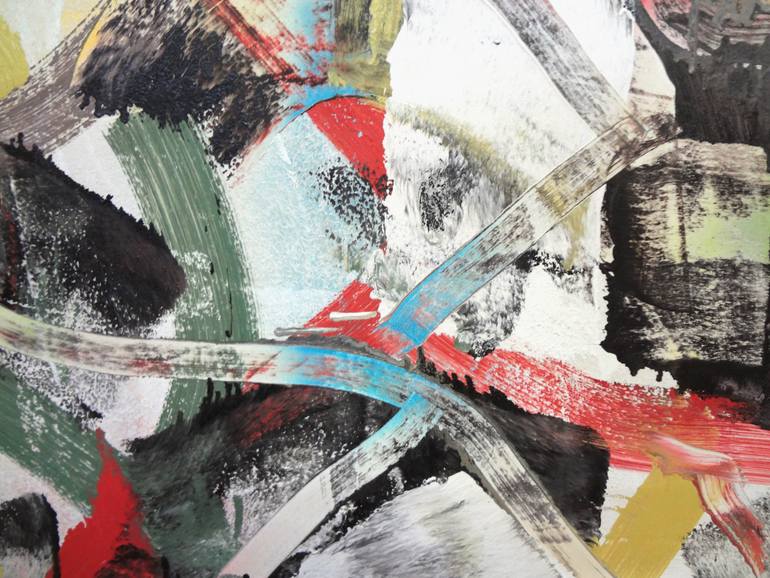 Original Abstract Expressionism Abstract Painting by Matthew Dibble