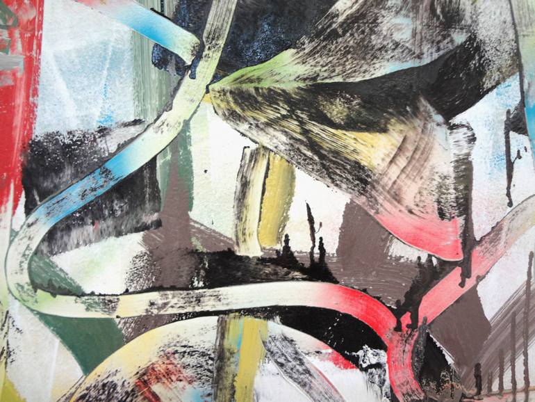 Original Abstract Expressionism Abstract Painting by Matthew Dibble