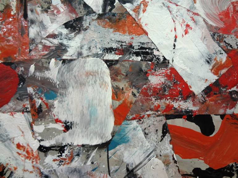 Original Abstract Expressionism Abstract Painting by Matthew Dibble