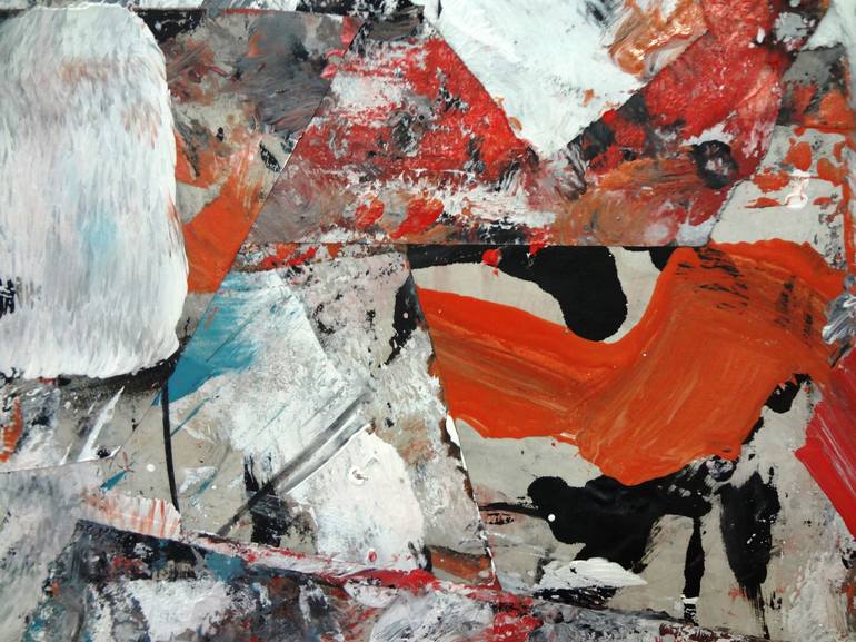 Original Abstract Expressionism Abstract Painting by Matthew Dibble