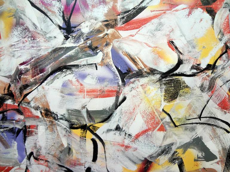 Original Abstract Expressionism Abstract Painting by Matthew Dibble