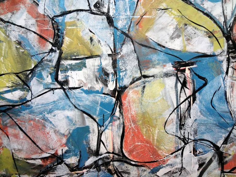 Original Abstract Expressionism Abstract Painting by Matthew Dibble