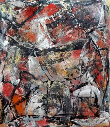Original Abstract Expressionism Abstract Paintings by Matthew Dibble