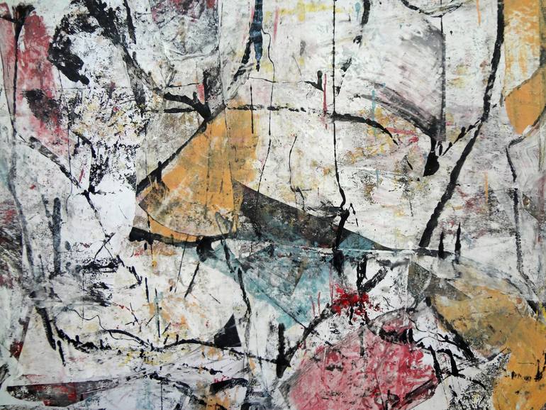 Original Abstract Expressionism Abstract Painting by Matthew Dibble