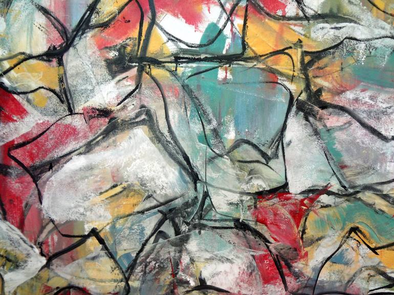 Original Abstract Expressionism Abstract Painting by Matthew Dibble