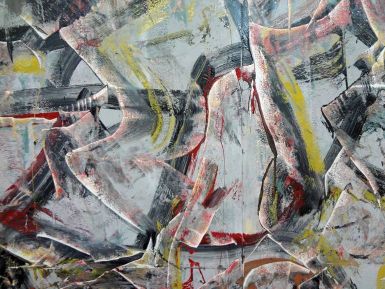 Original Abstract Expressionism Abstract Painting by Matthew Dibble