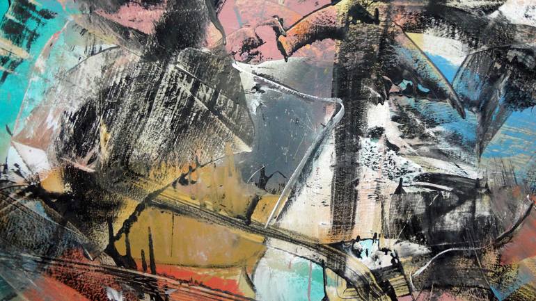 Original Abstract Expressionism Abstract Painting by Matthew Dibble