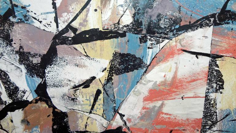 Original Abstract Expressionism Abstract Painting by Matthew Dibble