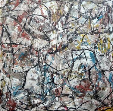 Original Abstract Expressionism Abstract Paintings by Matthew Dibble